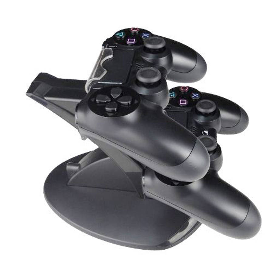 2 x USB Charging Dock Station Stand / Controller Charging Stand for PS4, Charging Dock 3