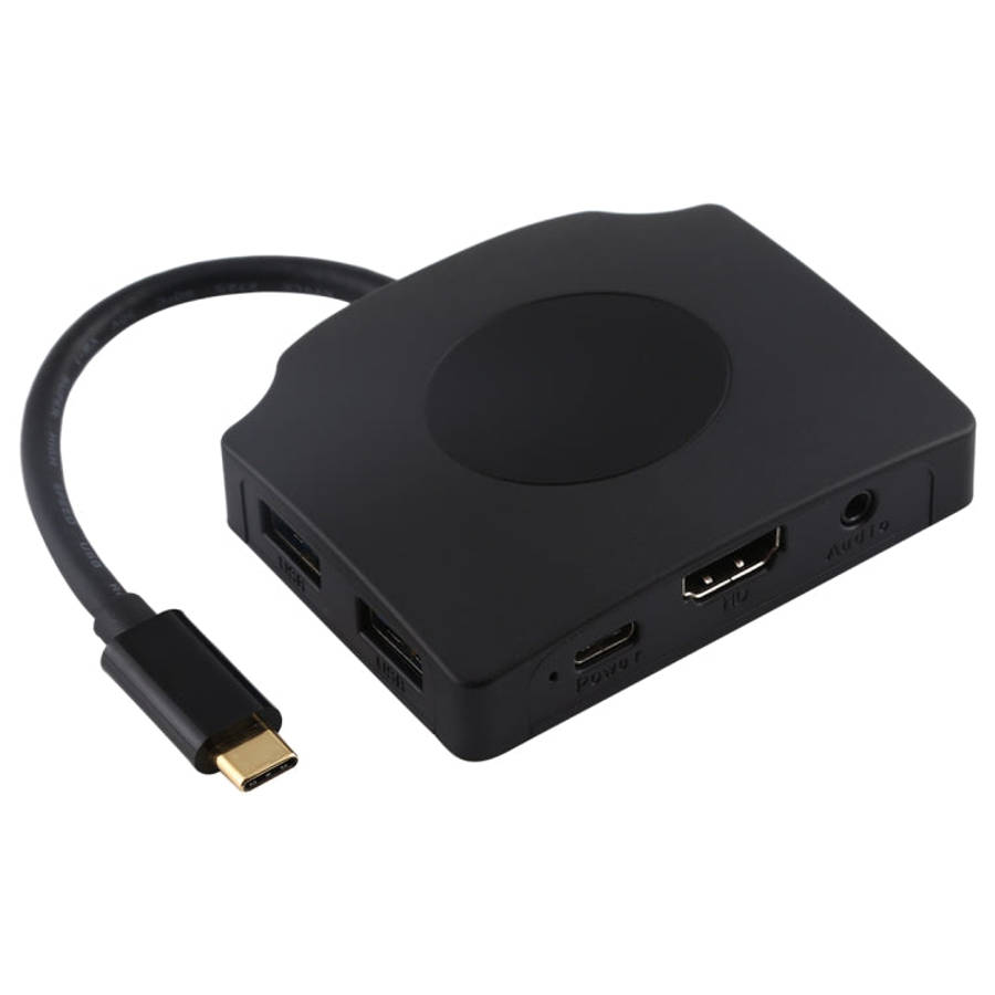 V178A USB-C / Type-C to USB 3.0 x 3 + USB-C / Type-C + HDMI + Audio Port + SD / TF Card Reader Mu...