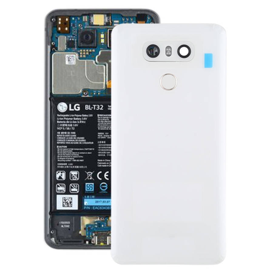 Battery Back Cover with Camera Lens Frame & Fingerprint Sensor for LG G6 / H870 / H870DS / H872 /...