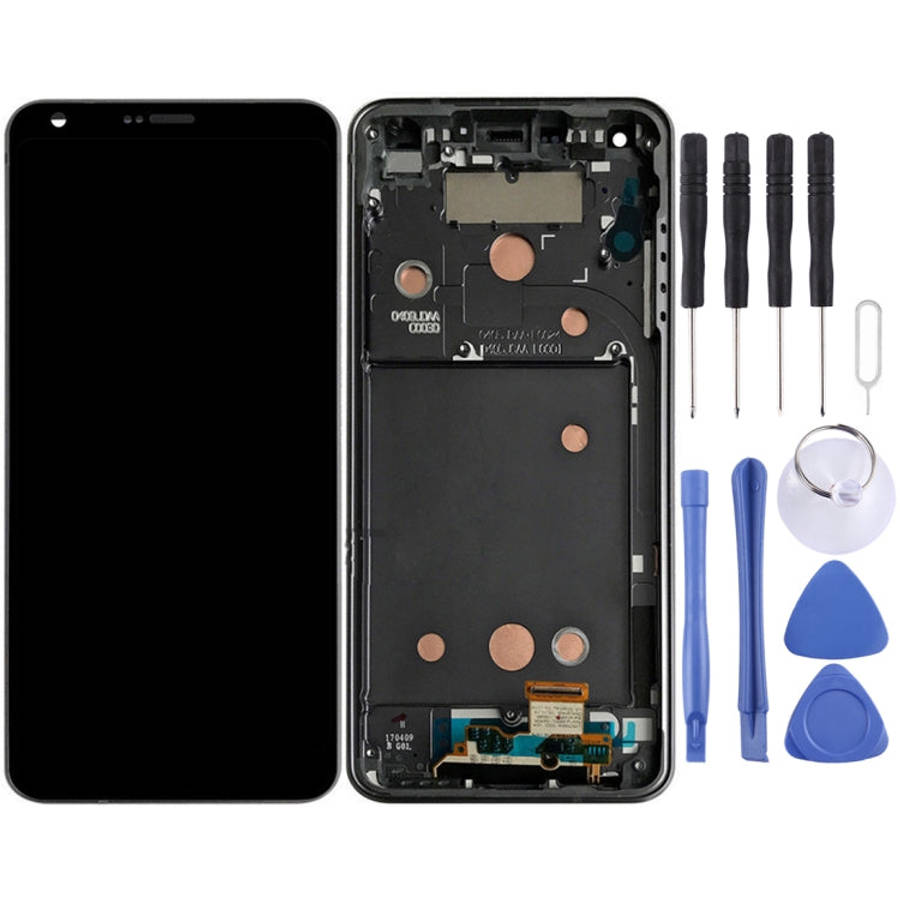 LCD Screen and Digitizer Full Assembly with Frame for LG G6 / H870 / H870DS / H872 / LS993 / VS99...