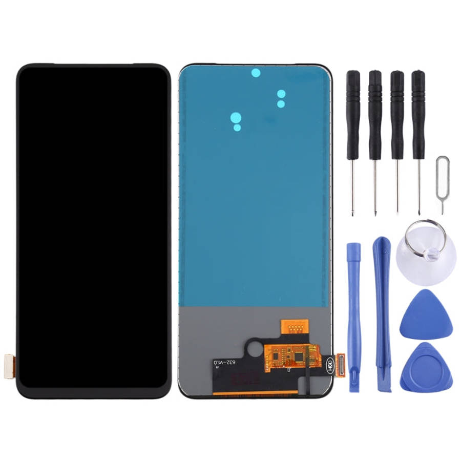 TFT Material LCD Screen and Digitizer Full Assembly (No Fingerprint Identification) For OPPO Reno...