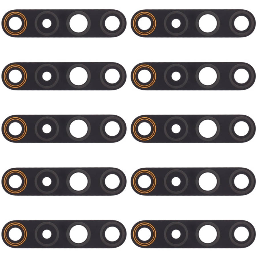 For OPPO Realme X50 5G 10pcs Back Camera Lens, For OPPO Realme X50 5G