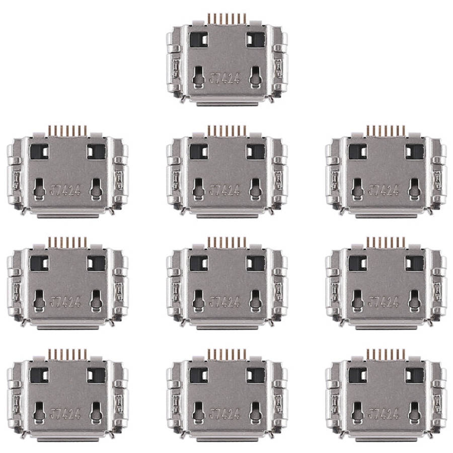 For Galaxy Note N7000 / i9220 / S5830 10pcs Charging Port Connector, For Samsung Galaxy Note N7000