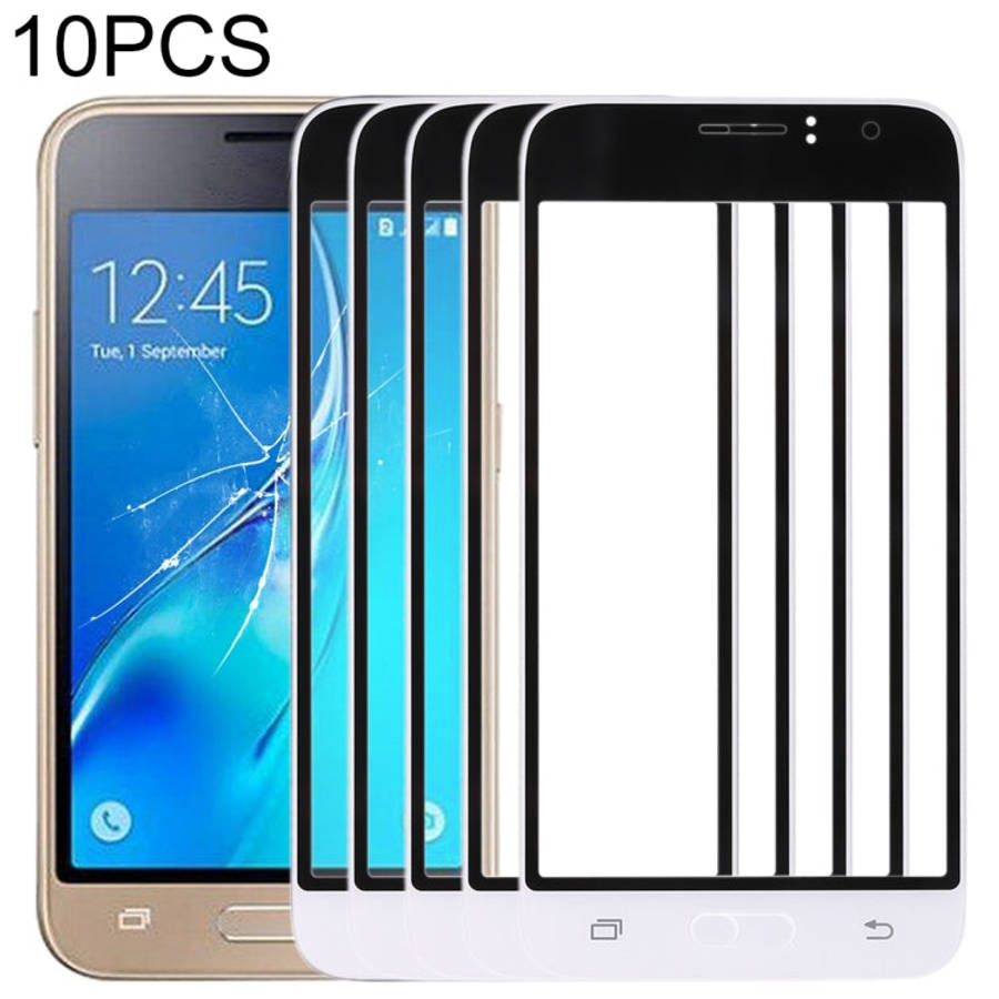 For Samsung Galaxy J1 (2016) / J120 10pcs Front Screen Outer Glass Lens , For Samsung Galaxy J1 (...