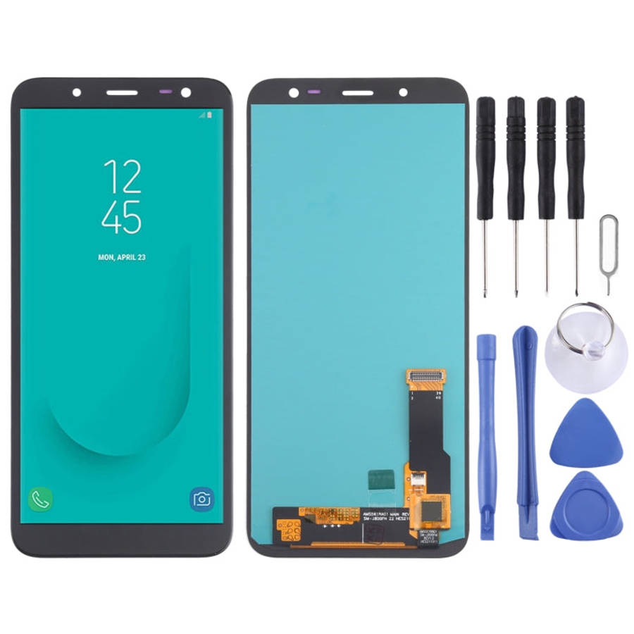 OLED Material LCD Screen and Digitizer Full Assembly for Samsung Galaxy J6 SM-J600, For Samsung G...