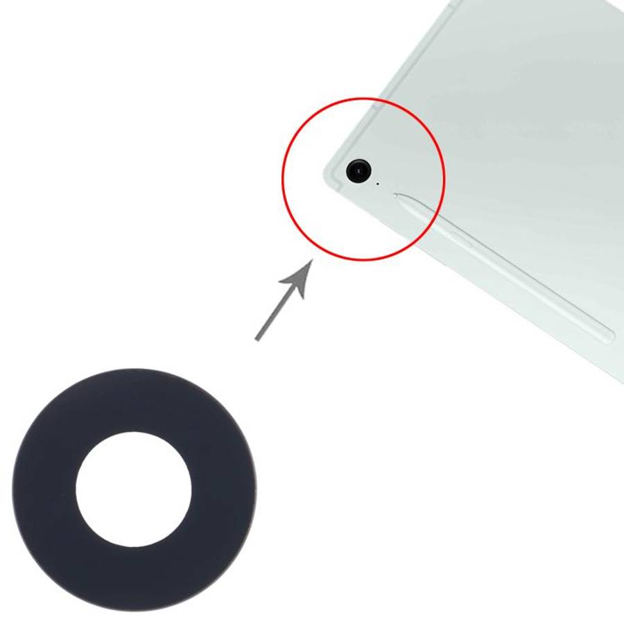 For Samsung Galaxy Tab S9 FE SM-X510/X516 10pcs Original Back Camera Lens, For Samsung Galaxy Tab...