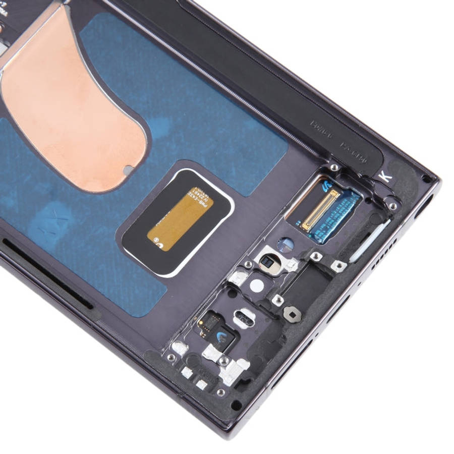 For Samsung Galaxy S23 Ultra SM-S918U EU Edition Original LCD Screen Digitizer Full Assembly with...
