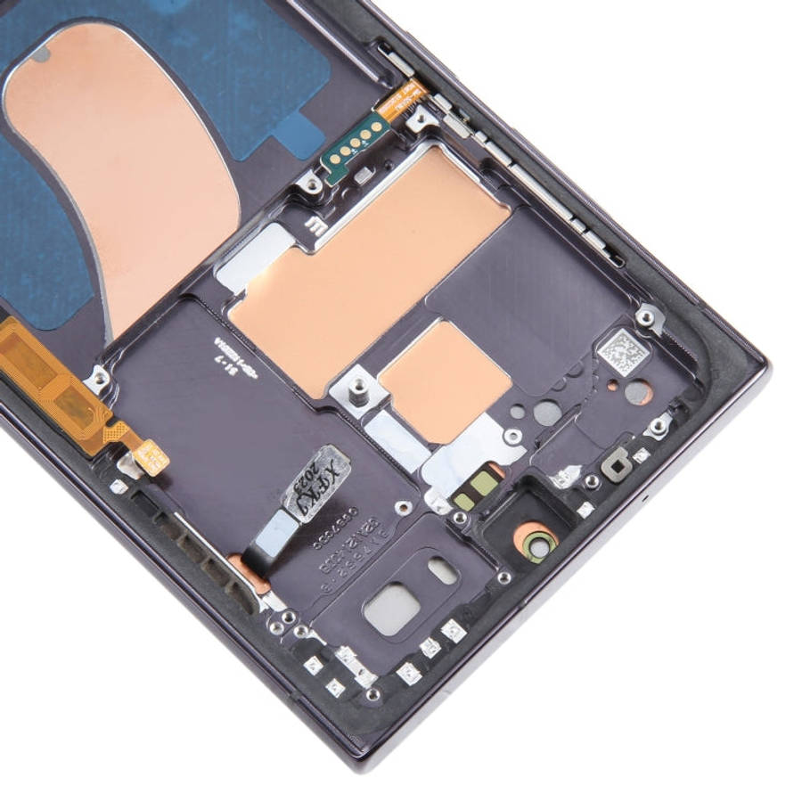 For Samsung Galaxy S23 Ultra SM-S918U EU Edition Original LCD Screen Digitizer Full Assembly with...