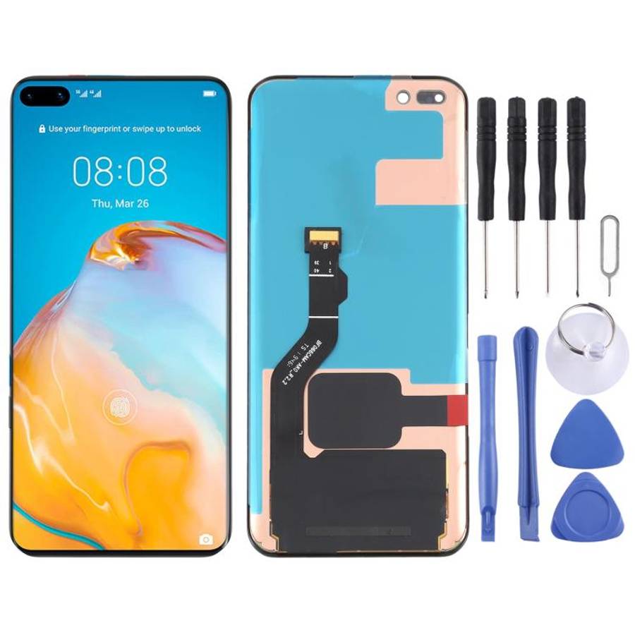 LCD Screen and Digitizer Full Assembly for Huawei P40 Pro, For Huawei P40 Pro