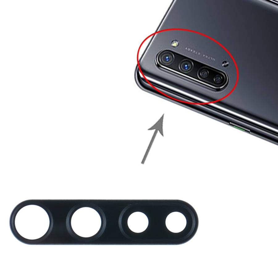 For OPPO K7 5G 10pcs Back Camera Lens, For OPPO K7 5G