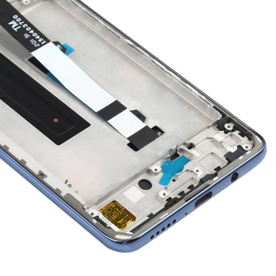 Original LCD Screen and Digitizer Full Assembly with Frame for Xiaomi Redmi Note 9 Pro 5G / Mi 10...