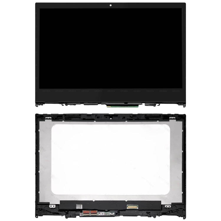 1366 x 768 HD LCD Screen and Digitizer Full Assembly with Frame for Lenovo IdeaPad Flex 5-14 5-14...