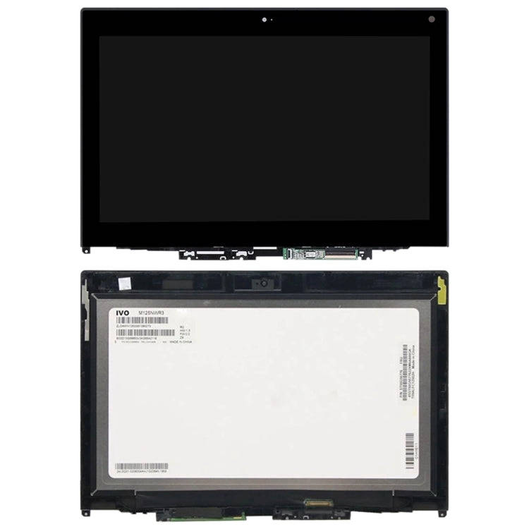 1366 x 768 HD LCD Screen and Digitizer Full Assembly with Frame for Lenovo Thinkpad 12.5 inch Yog...