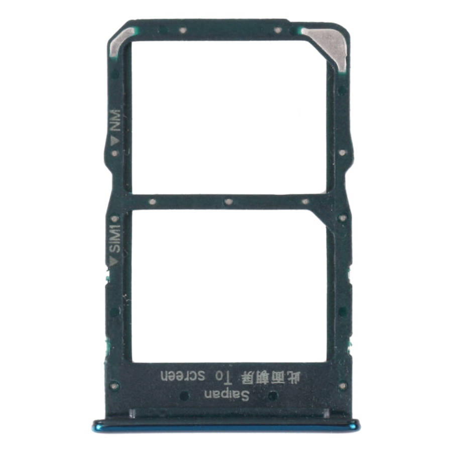 SIM Card Tray + NM Card Tray for Huawei Mate 30 Lite, For Huawei Mate 30 Lite