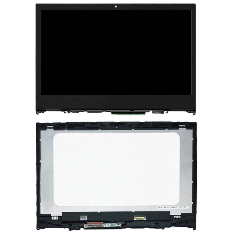 1366 x 768px LCD Screen and Digitizer Full Assembly With Frame for Lenovo Yoga 520-14IKB, For Len...