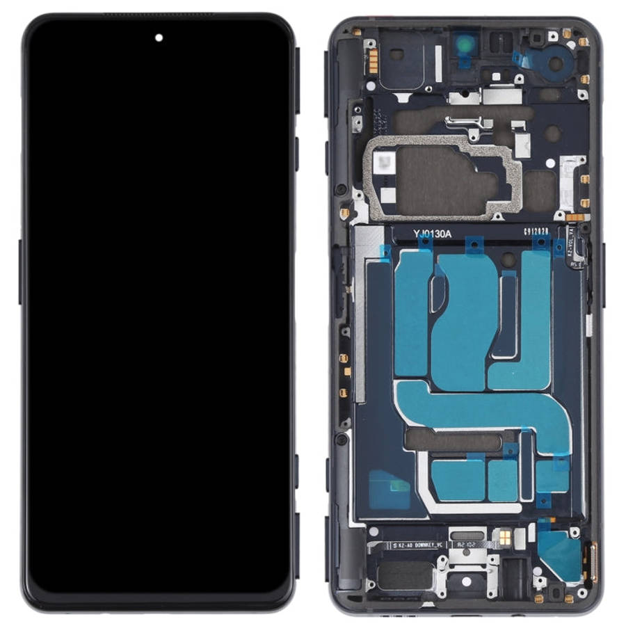 Original LCD Screen and Digitizer Full Assembly With Frame for Xiaomi Black Shark 4 / Black Shark...