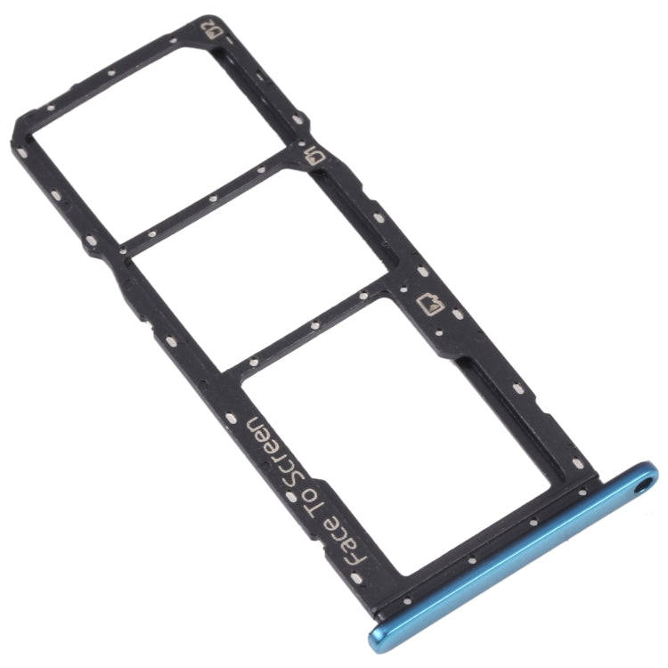 For ZTE Blade V40 Vita SIM Card Tray + SIM Card Tray + Micro SD Card Tray, For ZTE Blade V40 Vita...