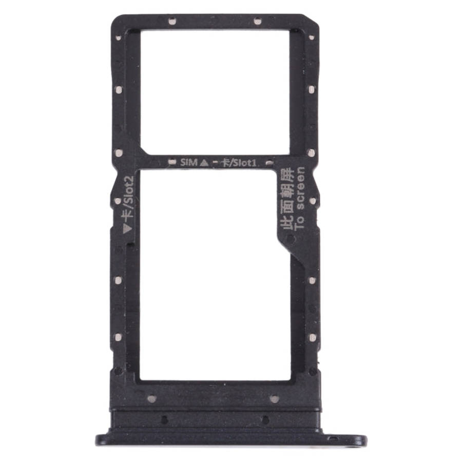 SIM Card Tray + SIM Card Tray / Micro SD Card Tray for Honor play 5T, For Honor play 5T