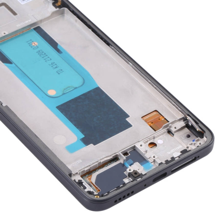 Original LCD Screen and Digitizer Full Assembly with Frame for Xiaomi Redmi Note 11 Pro China/Red...