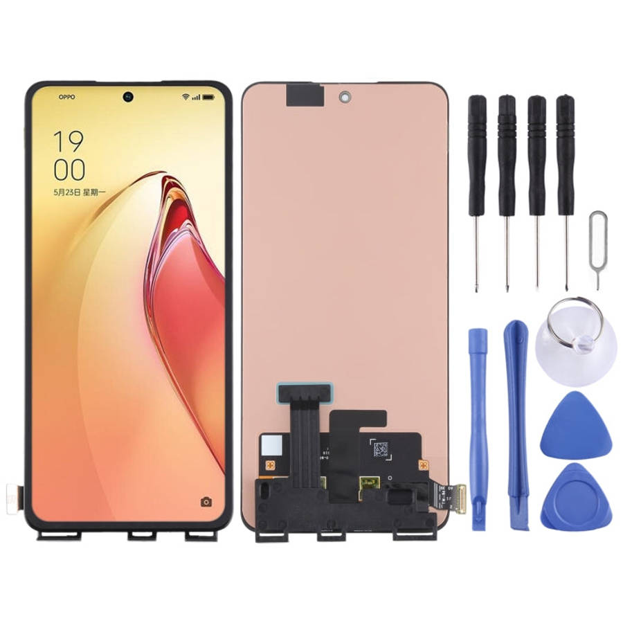 Original AMOLED Material LCD Screen and Digitizer Full Assembly For OPPO Reno8 Pro+/Realme GT Neo...