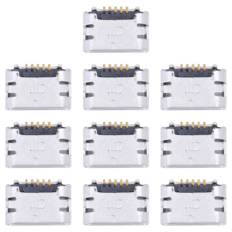For Alcatel One Touch Idol 4 OT6055 10pcs Charging Port Connector, For Alcatel One Touch Idol 4
