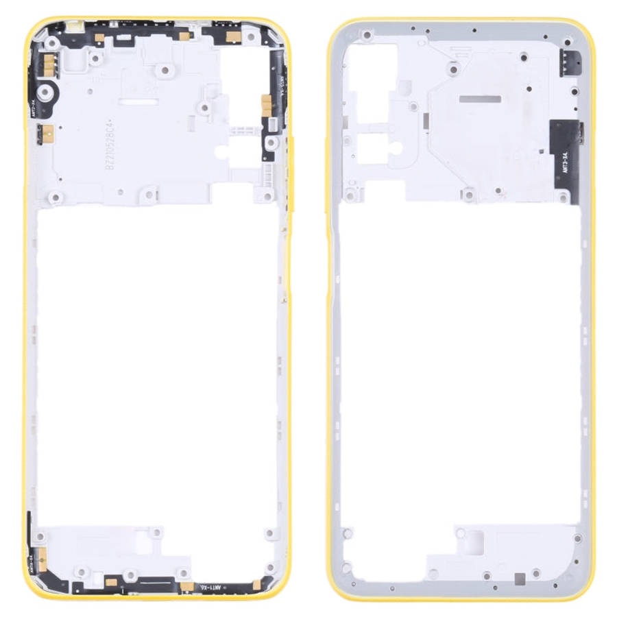 Original Middle Frame Bezel Plate for Xiaomi Poco M3 Pro 5G M2103K19PG M2103K19PI, For Xiaomi Poc...