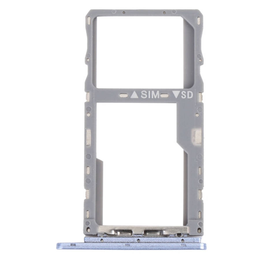 For TCL 10 SE T766H Original SIM Card Tray + SIM / Micro SD Card Tray, For TCL 10 SE