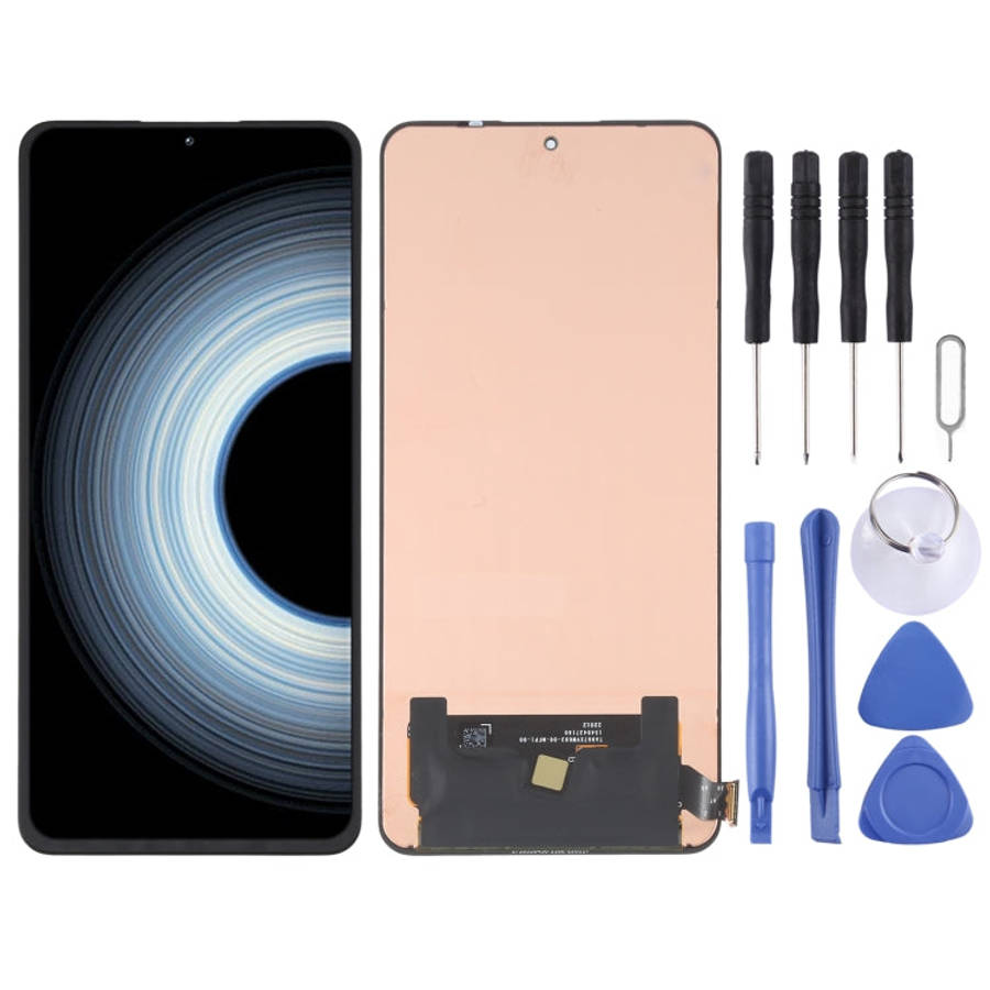 Original AMOLED LCD Screen For Xiaomi Redmi K50 Ultra / 12T / 12T Pro with Digitizer Full Assembl...