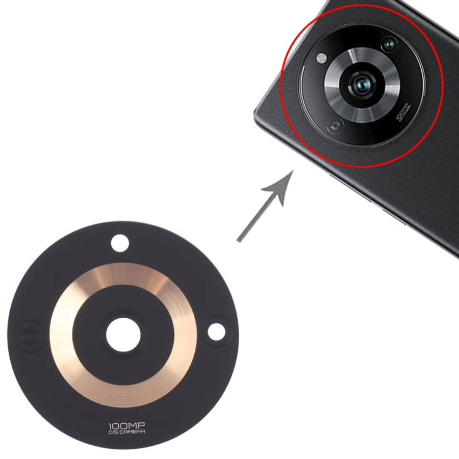 For Realme 11 Pro 10pcs Original Back Camera Lens, For Realme 11 Pro(Gold), For Realme 11 Pro(Gre...