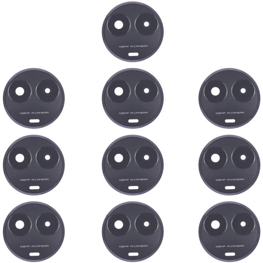 10 PCS Back Camera Lens for Realme 11 5G Global, For Realme 11 5G Global