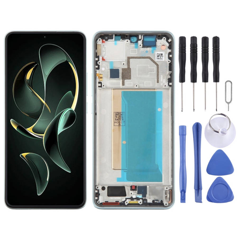 For Xiaomi Redmi K60 Ultra Original AMOLED Material LCD Screen Digitizer Full Assembly with Frame...