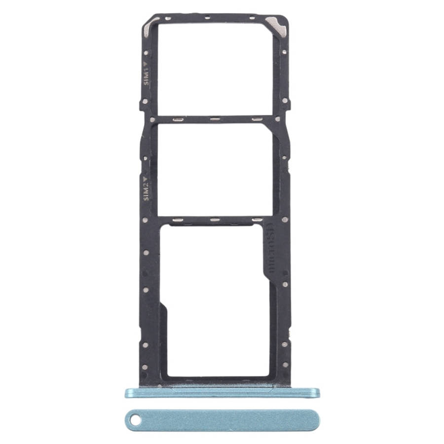 For Samsung Galaxy A06 SM-A065F Original SIM Card Tray + SIM Card Tray + Micro SD Card Tray, For ...