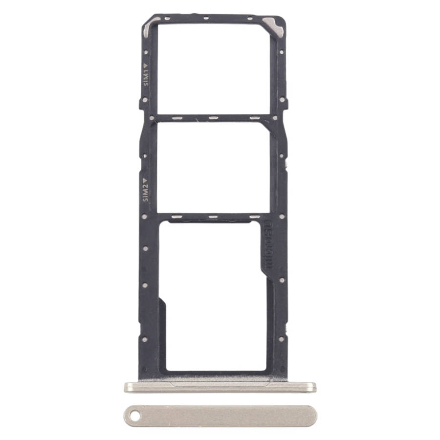 For Samsung Galaxy A06 SM-A065F Original SIM Card Tray + SIM Card Tray + Micro SD Card Tray, For ...