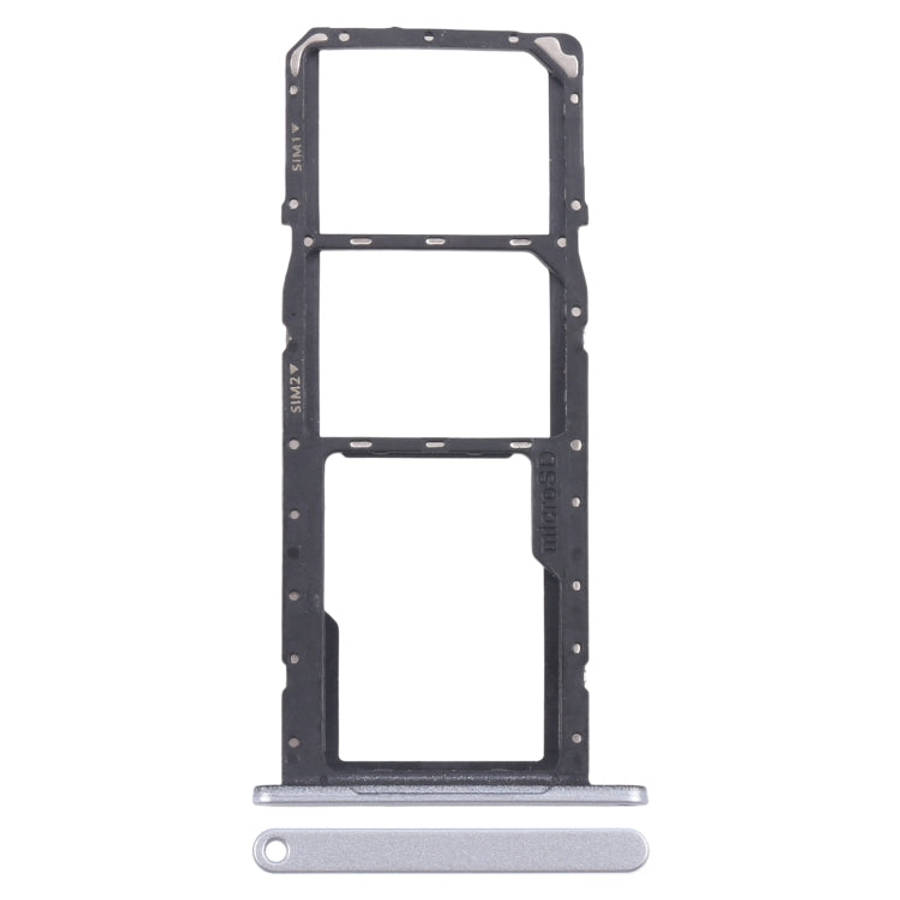 For Samsung Galaxy A06 SM-A065F Original SIM Card Tray + SIM Card Tray + Micro SD Card Tray, For ...
