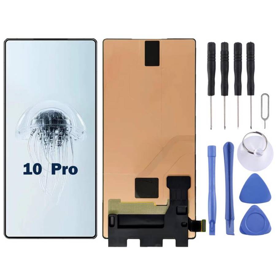 For ZTE Nubia Red Magic 10 Pro NX789J AMOLED Original LCD Screen Digitizer Full Assembly, For ZTE...