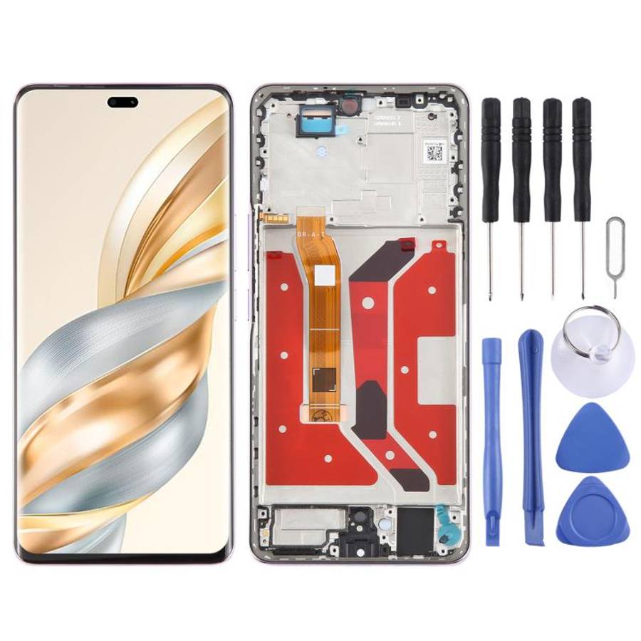 For Honor X60 Pro Original LCD Screen Digitizer Full Assembly with Frame, For Honor X60 Pro (Orig...