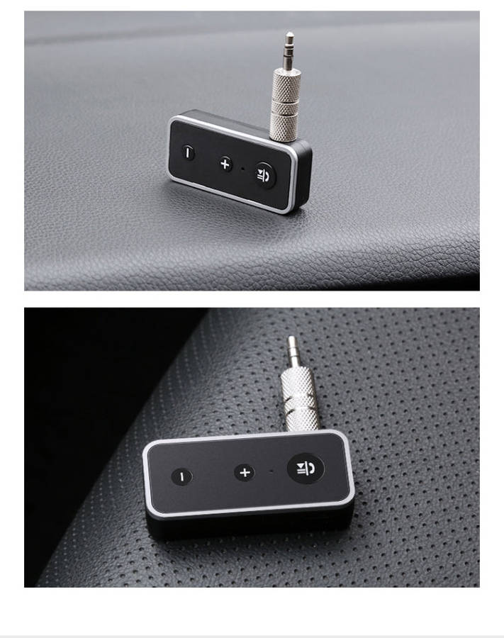 Bluetooth 5.0 audio receiver 3.5AUX car speaker headphones universal one tow two talk, Bluetooth 5.0