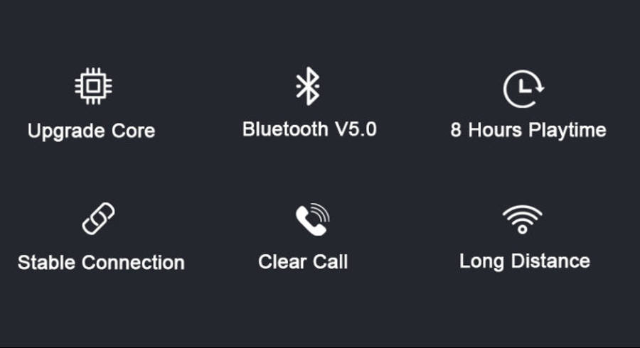 Bluetooth 5.0 audio receiver 3.5AUX car speaker headphones universal one tow two talk, Bluetooth 5.0