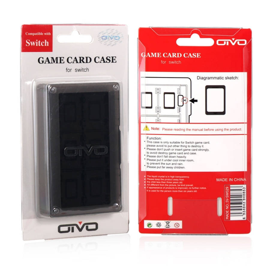 OIVO IV-SW029 24in1 Game Memory Card Storage Box Card Case Holder For Nintendo Switch