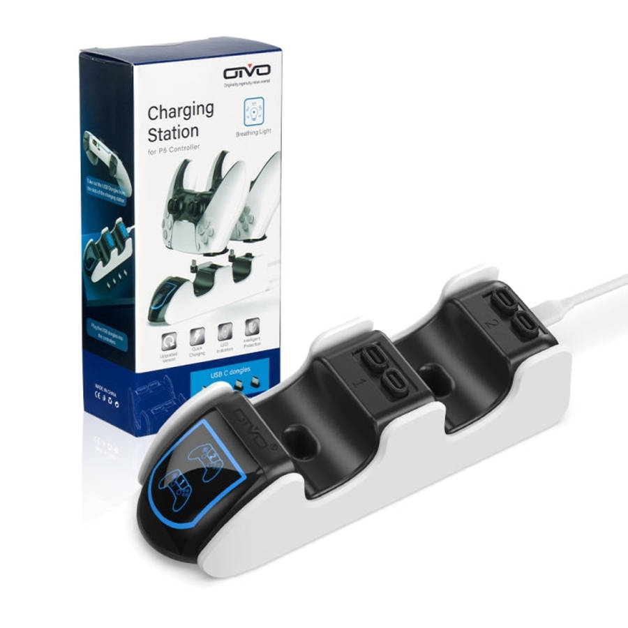OIVO Dual Charging Dock Charger Station For PS5, IV-P5207