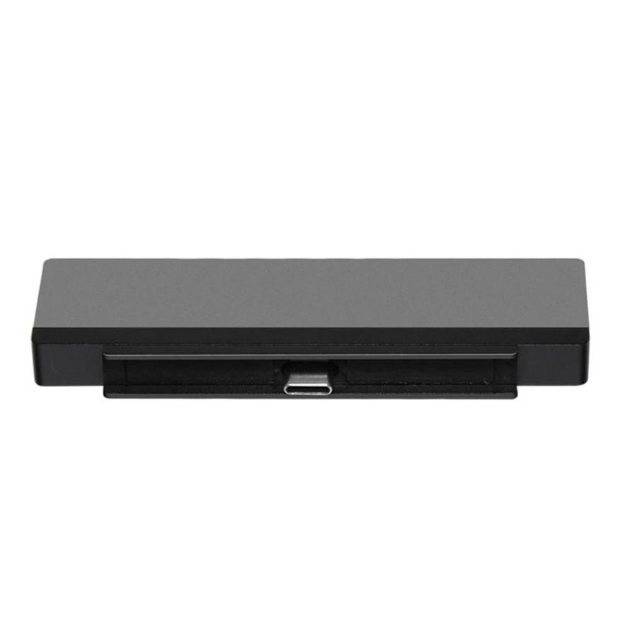 6 in 1 Type-C to HDMI/PD/USB3.0/Audio/SD&TF Card Reader HUB Converter for iPad Pro, 6 in 1