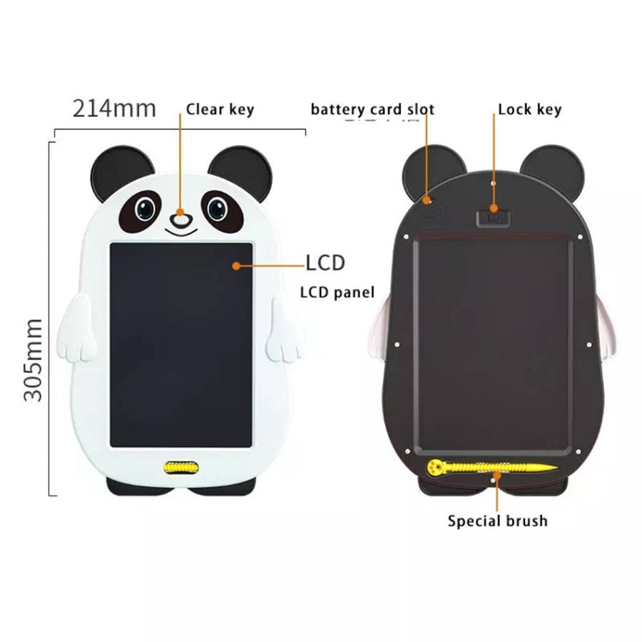 HYD-8511 Cartoon Kids LCD ABS Graffiti Drawing Colorful Hands Writing Board, Panda