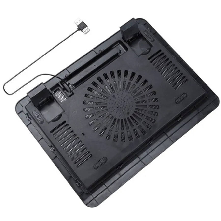 N191 USB Powered Portable Slim Silent Fan Laptop Cooling Pad with Stand, N191
