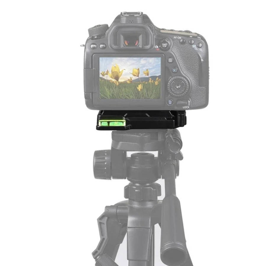 QRA-635 Camera Tripod Aluminum Alloy Metal Quick Release Plate, QRA-635