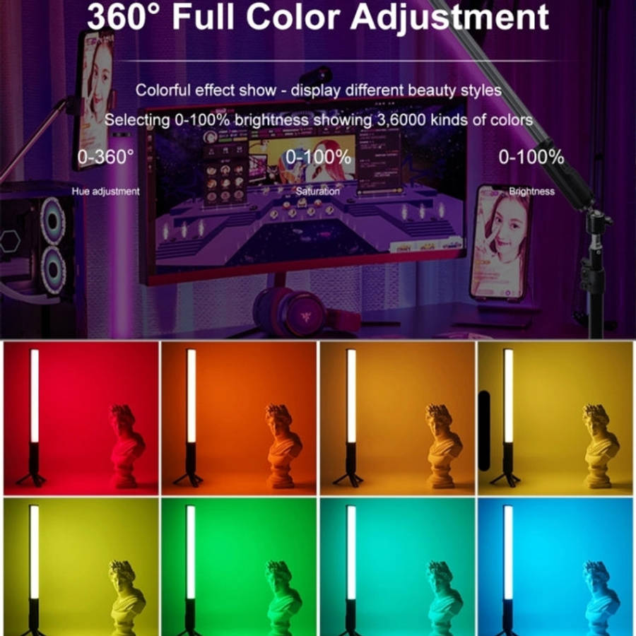 VLOGLITE W150RGB-II With LCD Display RGB Video Light Handheld Light Stick LED Video Light, W150RG...