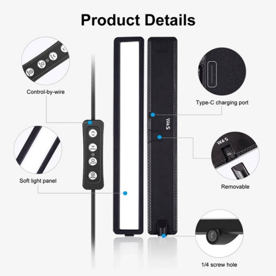 VLOGLITE WS66 LED Webcam Streaming Lights Video Conference Lighting Laptop Light with Tripod, WS66