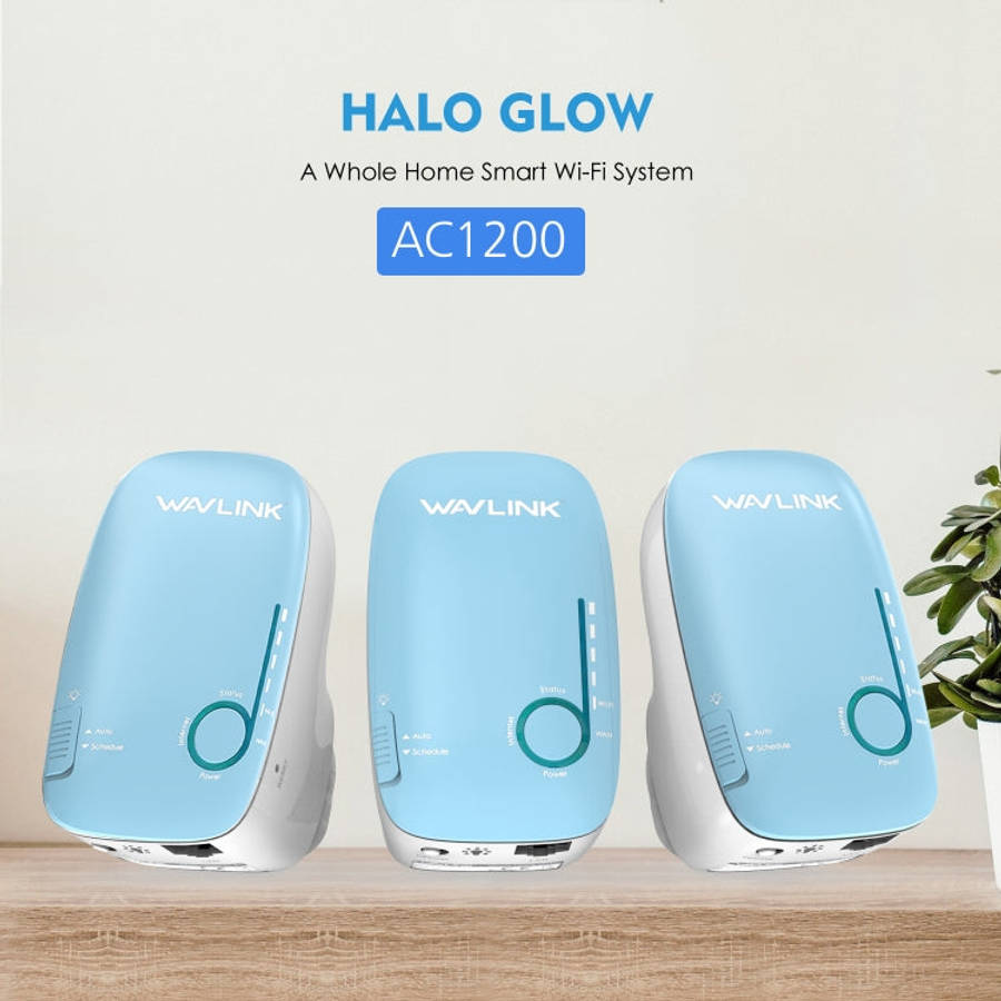 WAVLINK WS-WN576A2 AC750 Household WiFi Router Network Extender Dual Band Wireless Repeater, US P...