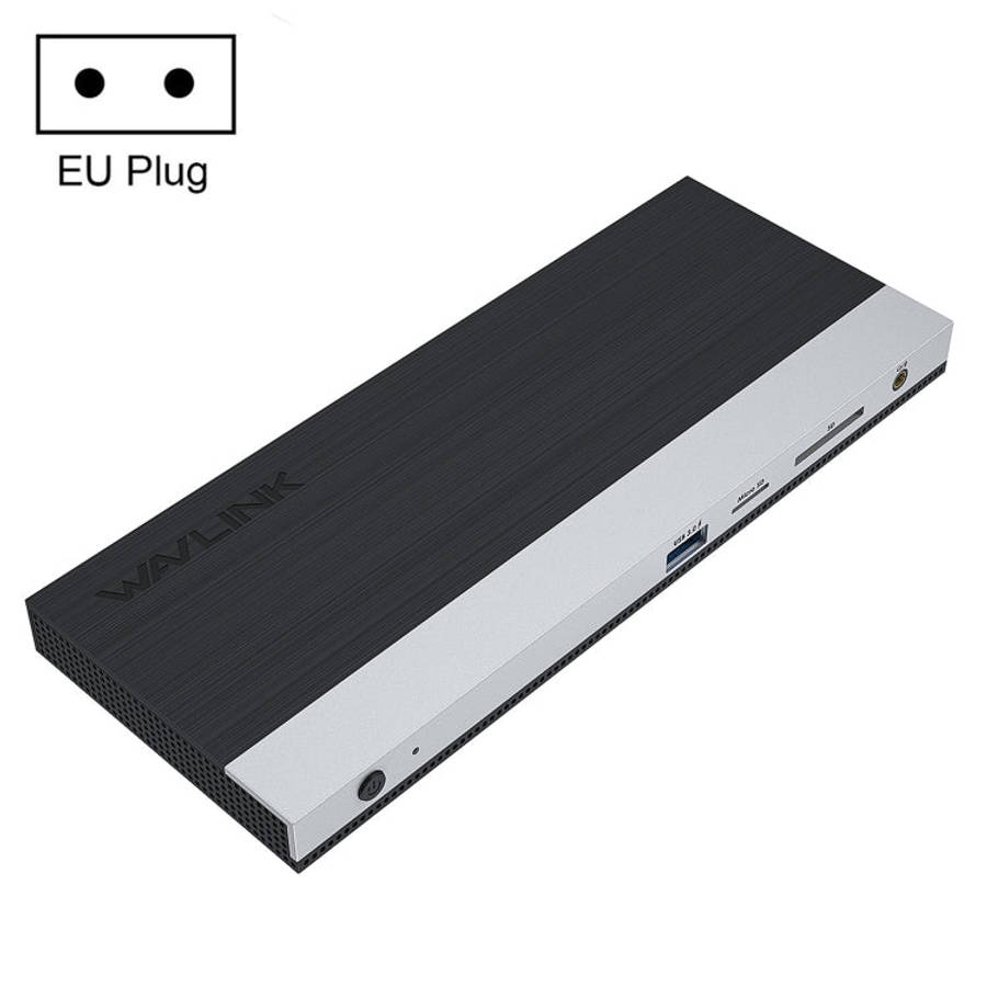 WAVLINK WL-UMD01 USB3.0 Splitter Docking Station Gigabit Ethernet / DP / HD Cable Converter, UMD01