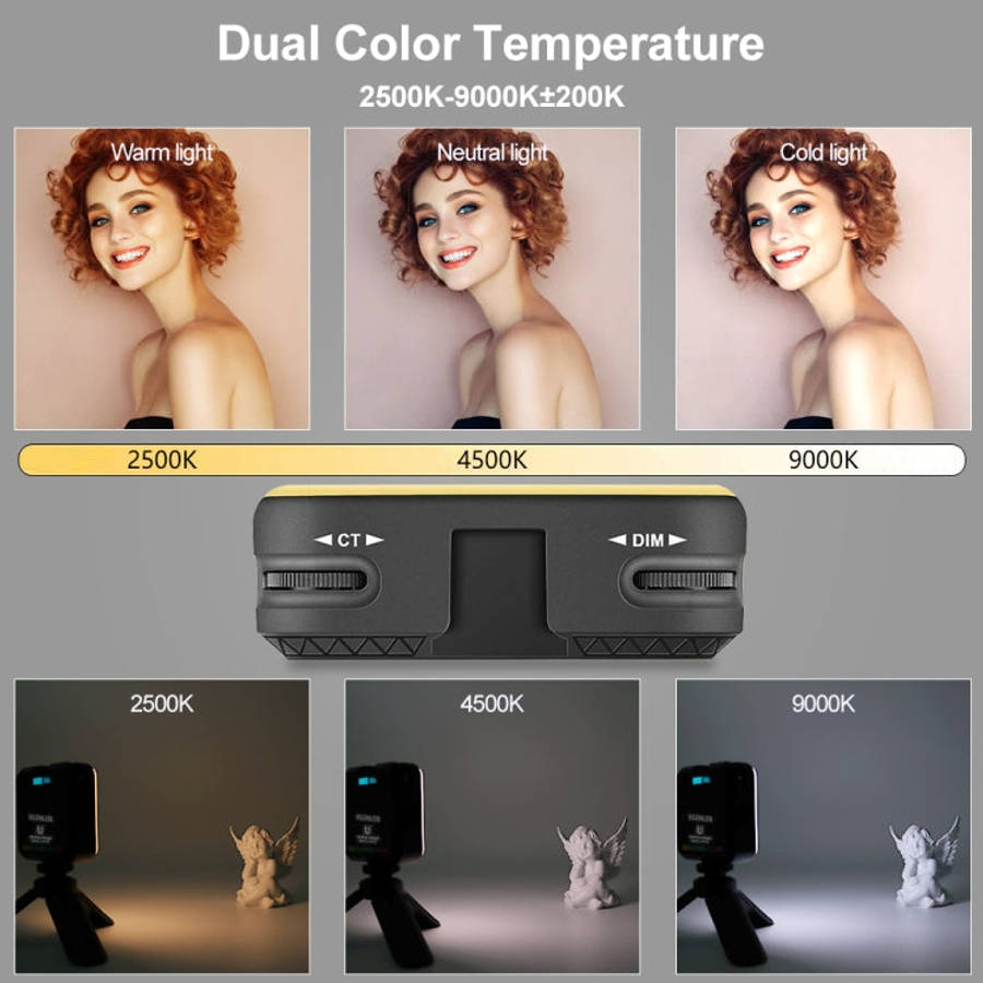 VLOGLITE W64RGB Dimmable RGB LED Pocket Fill Light 20 Modes Live Broadcast Video Light, W64RGB