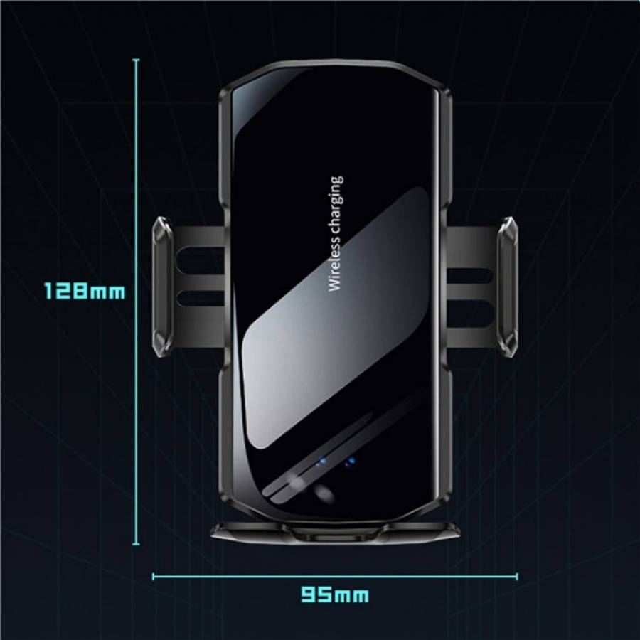SD10 Wireless Charging Car Air Vent Car Mount Smart Sensor Phone Holder Charger, SD10